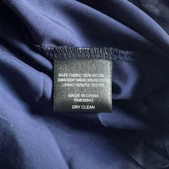 Sam Edelman Navy Dress with Floral Design - Picture 12 of 12